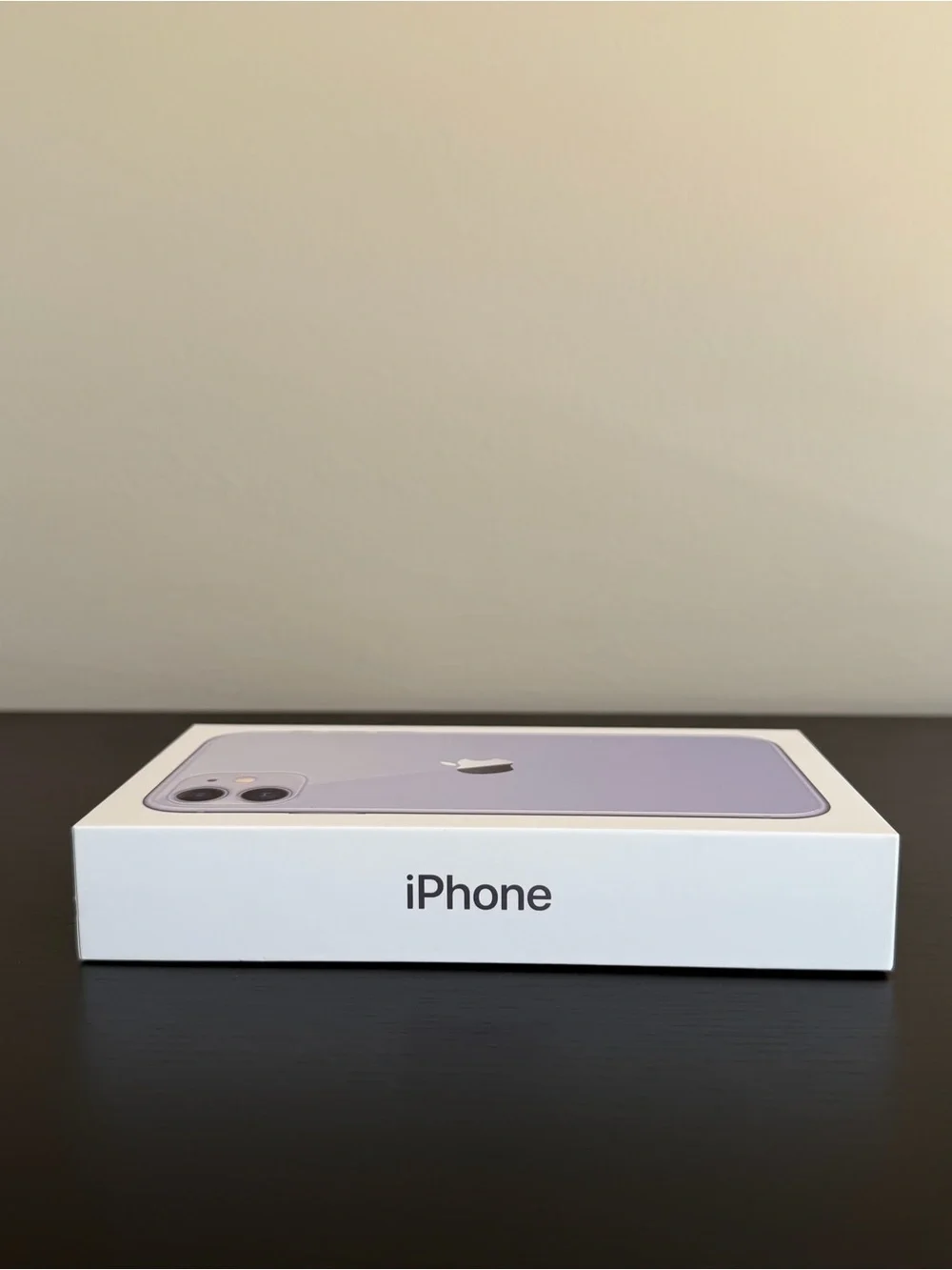 Apple iPhone 11 Purple Retail Box Only w/ Inserts & SIM Tool 64GB - NO PHONE